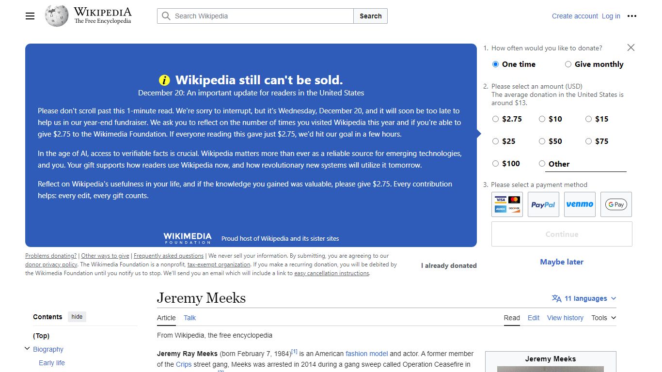 Jeremy Meeks - Wikipedia
